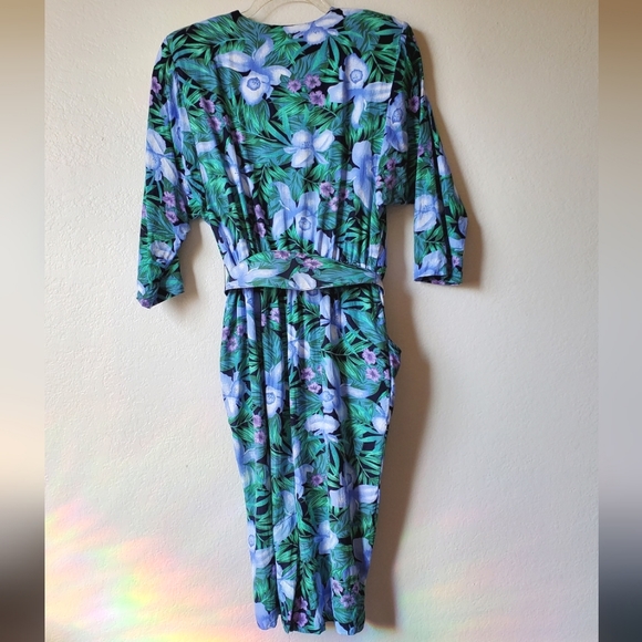 Vintage Tropical Dress - Picture 5 of 10